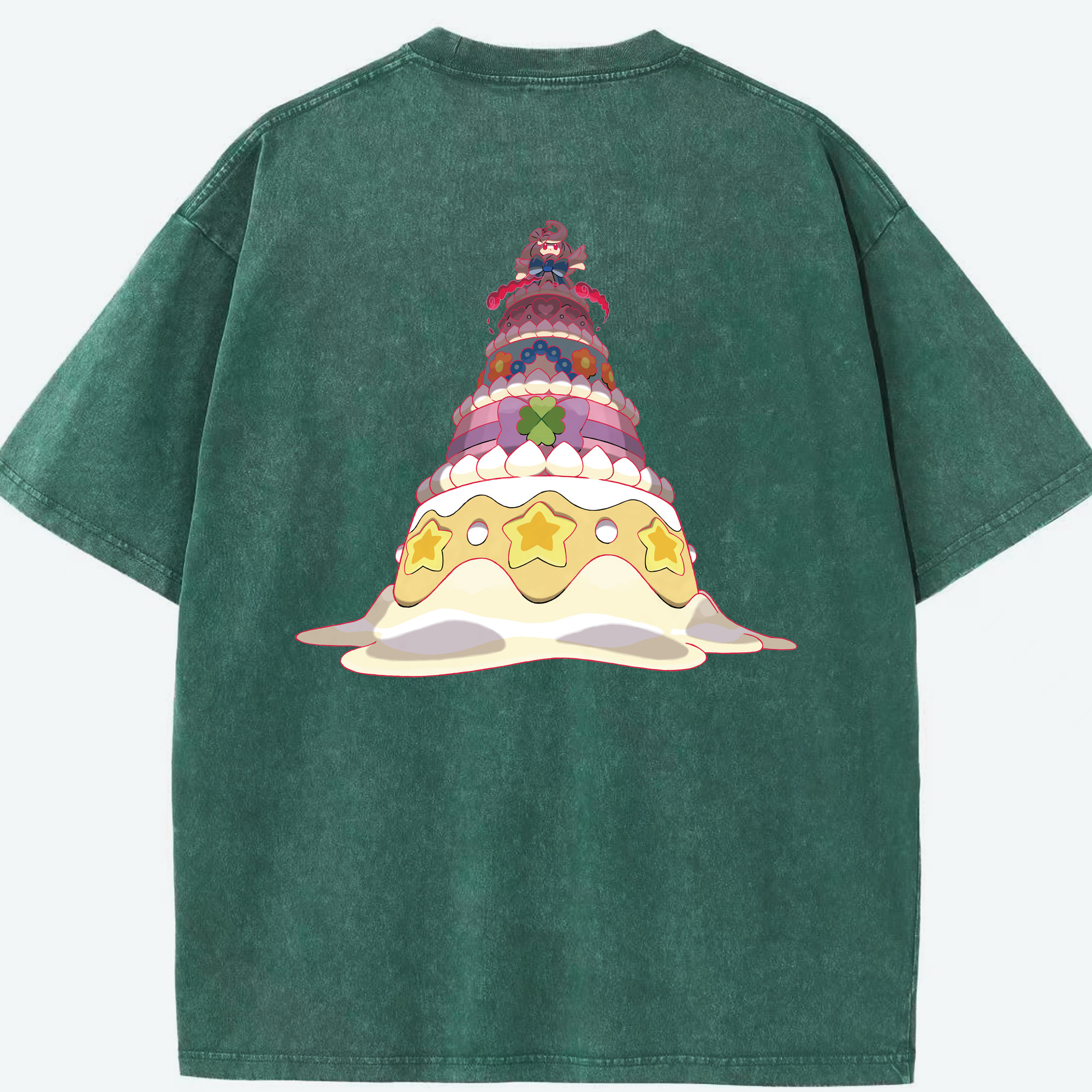 （画像用） ポケットモンスター Pokémon 綿100% ヴィンテージ風 半袖Tシャツ（背面プリント）